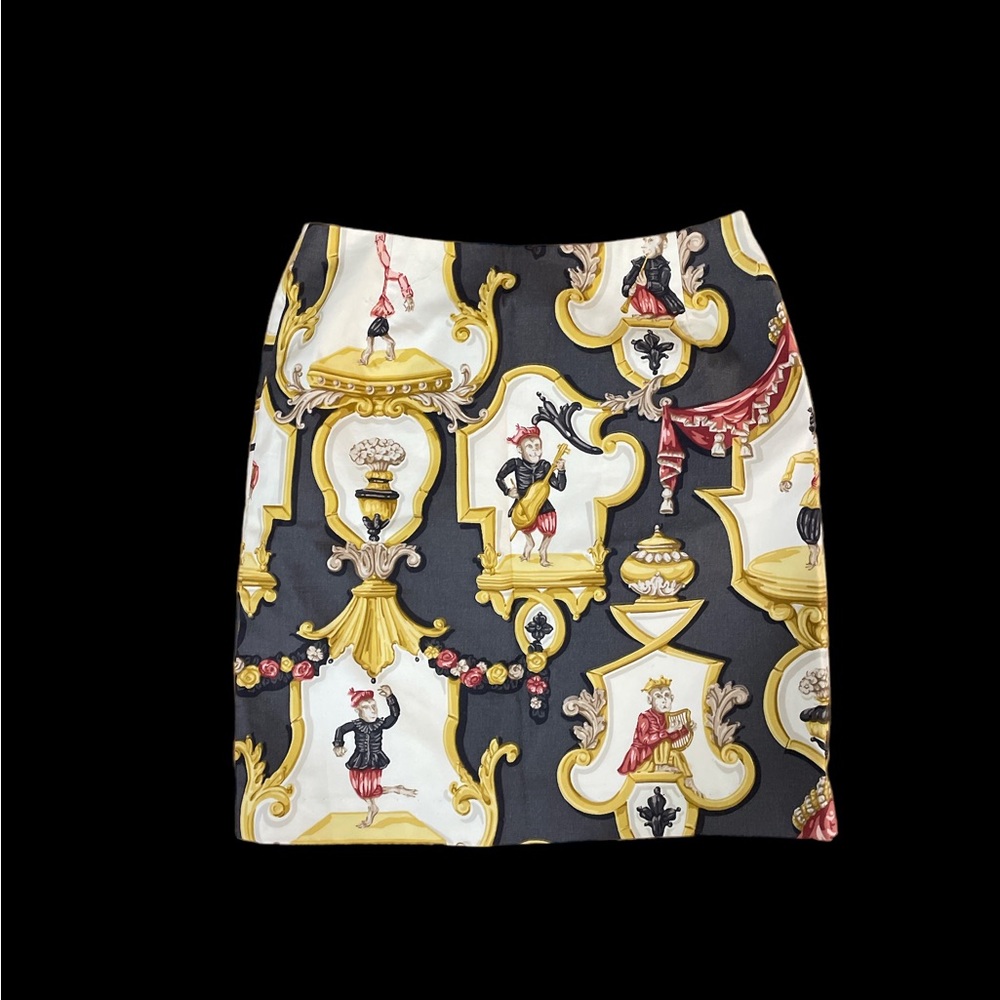 Judy Lee Cole vintage monkey toille skirt sz 6 unique